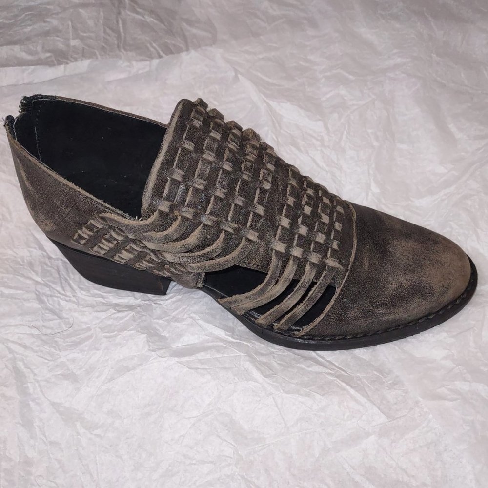 Very Volatile Carmine Booties